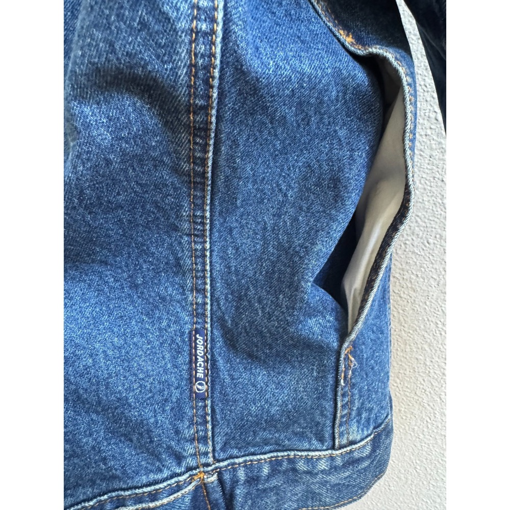 Vintage‎ Jordache Jean Jacket Size 2XL Oversized 80s GUC XXL - Picture 6 of 8